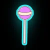 Neon Strawberry and Cream Lolly Shop Sign Decoration Lighting Fixture