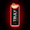 Neon Strawberry Lemonade Sign with Vibrant RGB Color Changing Effect
