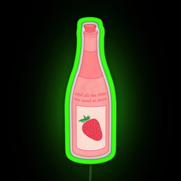 Strawberry Wine RGB Neon Sign