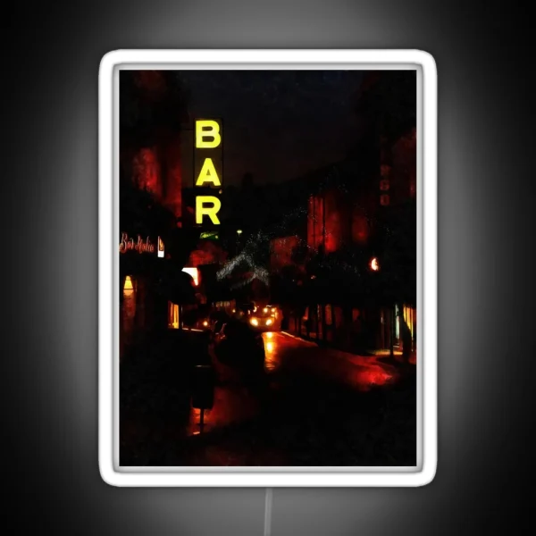 Street Christmas Decorations And Bar Sign RGB Neon Sign