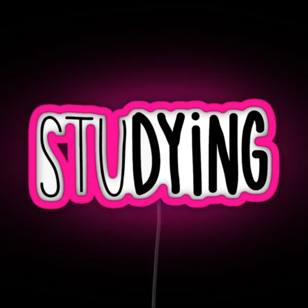 STU DYING Led RGB Neon Sign