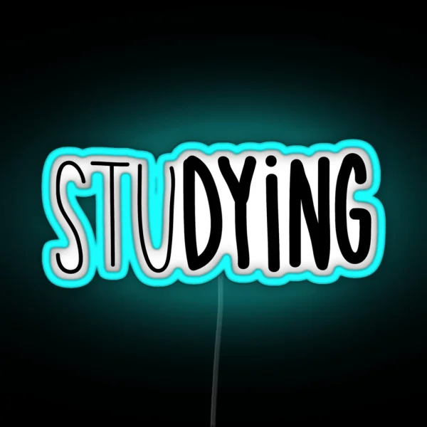 Studying RGB Neon Sign