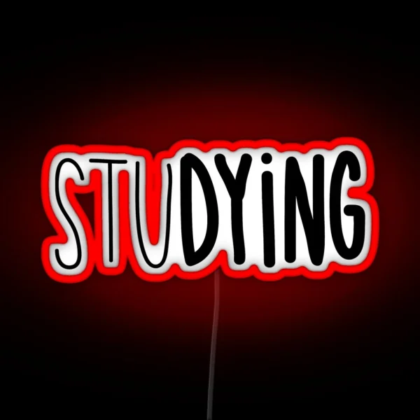 Studying RGB Neon Sign