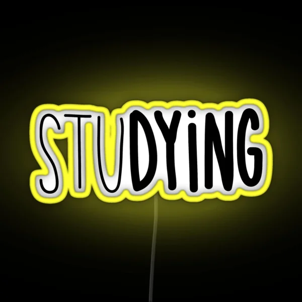 Studying RGB Neon Sign