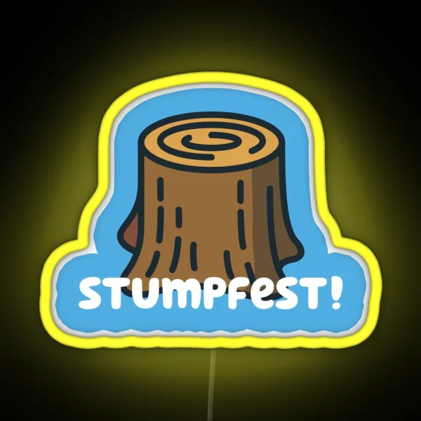 Stumpfest RGB Neon Sign