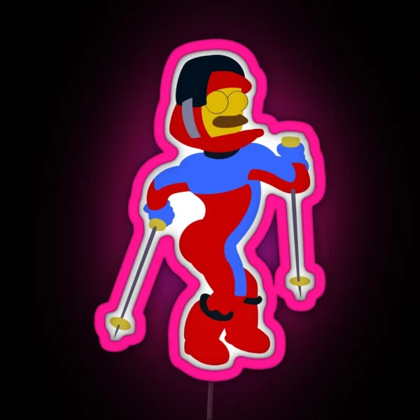 Stupid Sexy Flanders RGB Neon Sign