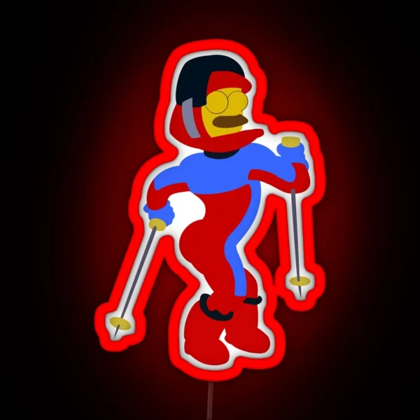 Stupid Sexy Flanders RGB Neon Sign