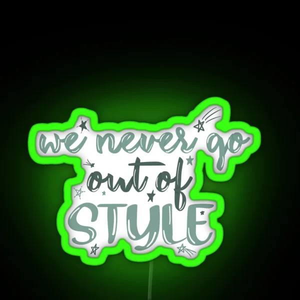 Style Led RGB Neon Sign