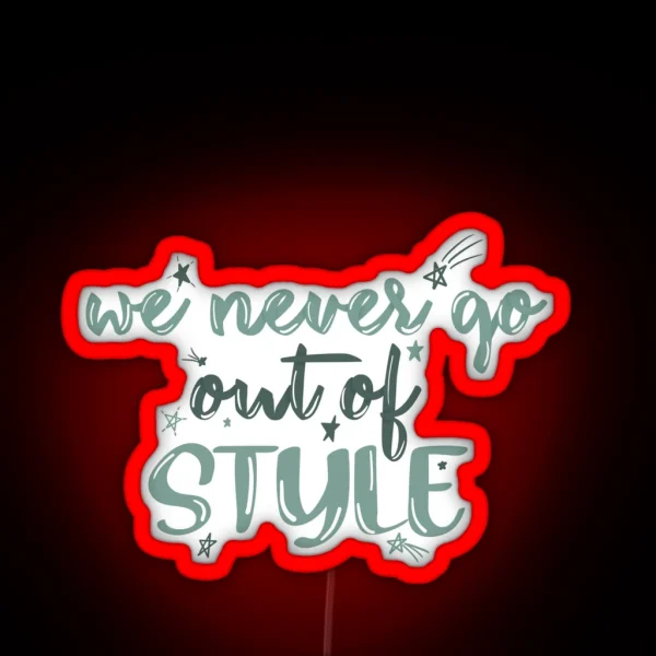 Style Led RGB Neon Sign
