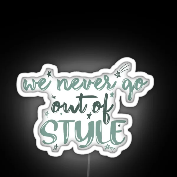 Style Led RGB Neon Sign