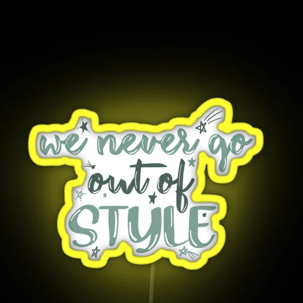 Style Led RGB Neon Sign