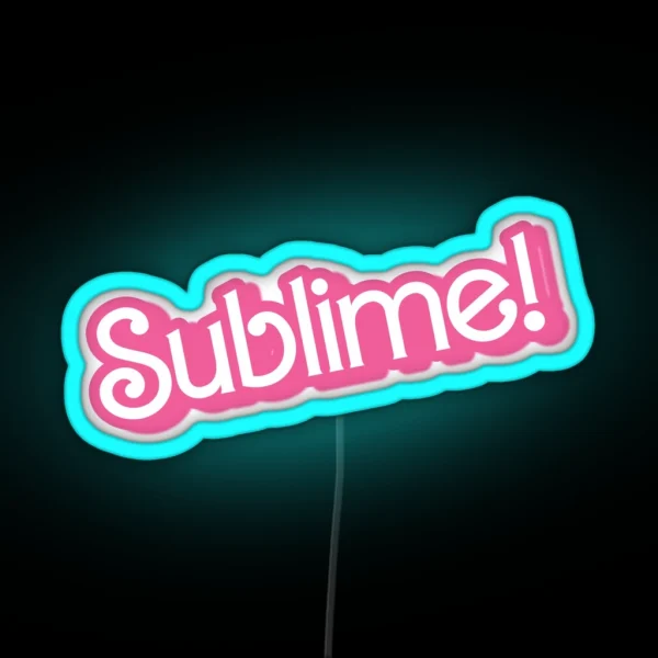 Sublime RGB Neon Sign