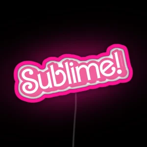 Sublime RGB Neon Sign