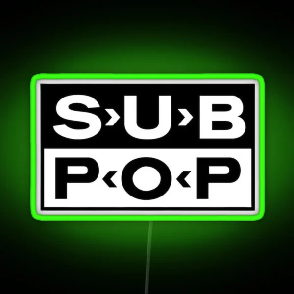 Subpop Rc Classic RGB Neon Sign