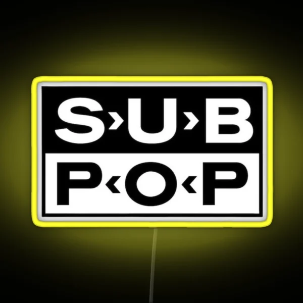 Subpop Rc Classic RGB Neon Sign