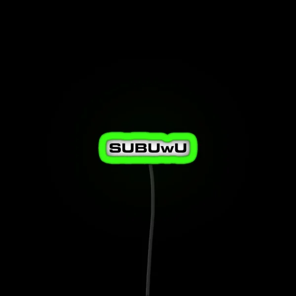 Subuwu RGB Neon Sign