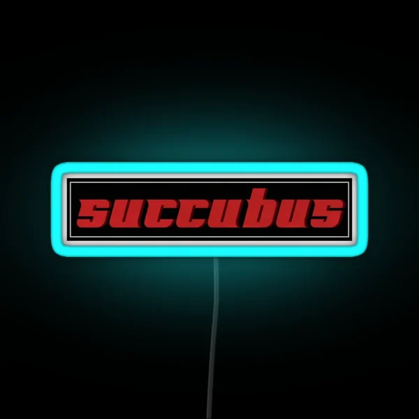 Succubus RGB Neon Sign