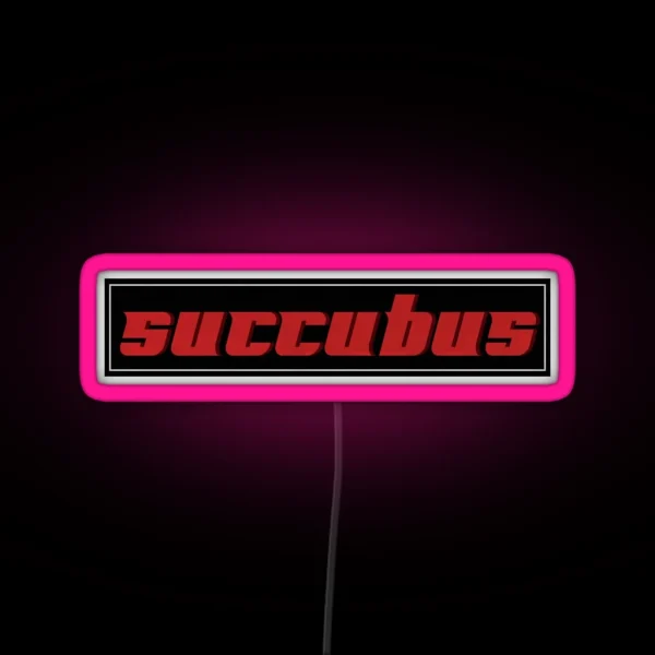 Succubus RGB Neon Sign