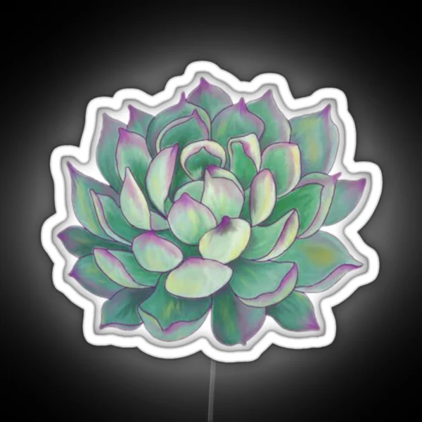 Succulent RGB Neon Sign