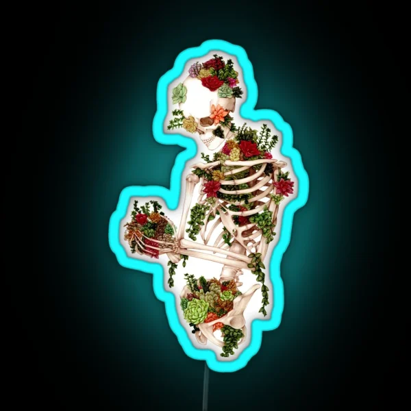 Succulent Surrender RGB Neon Sign