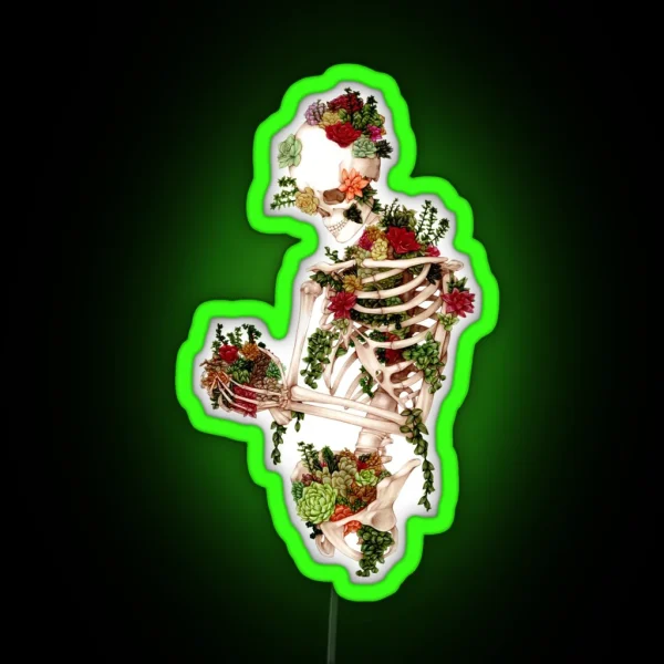 Succulent Surrender RGB Neon Sign