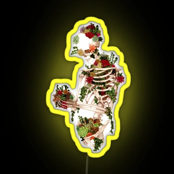 Succulent Surrender RGB Neon Sign