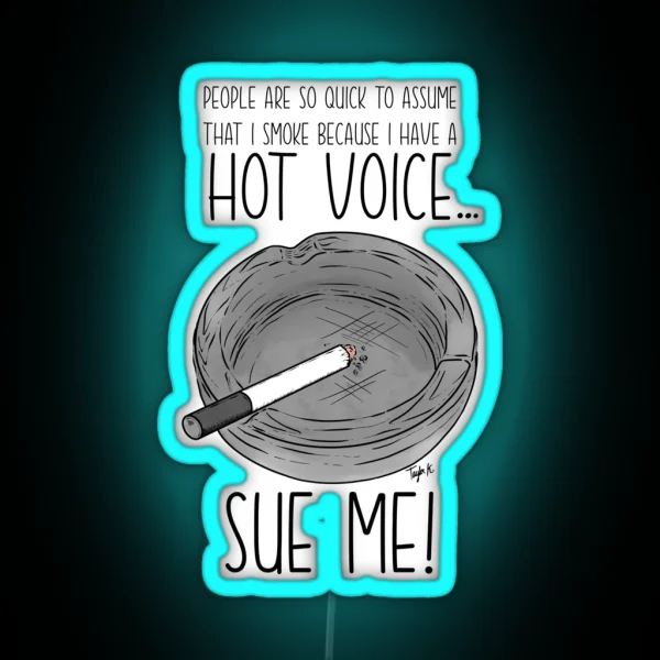 Sue Me RGB Neon Sign