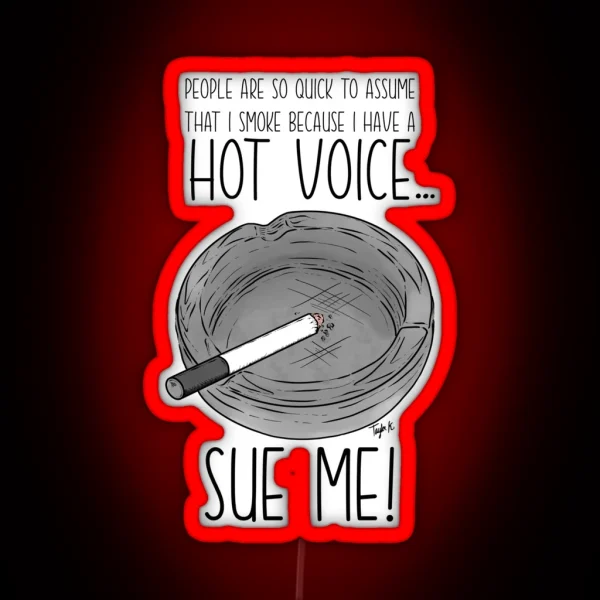 Sue Me RGB Neon Sign