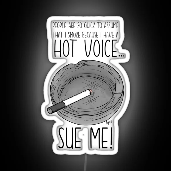 Sue Me RGB Neon Sign