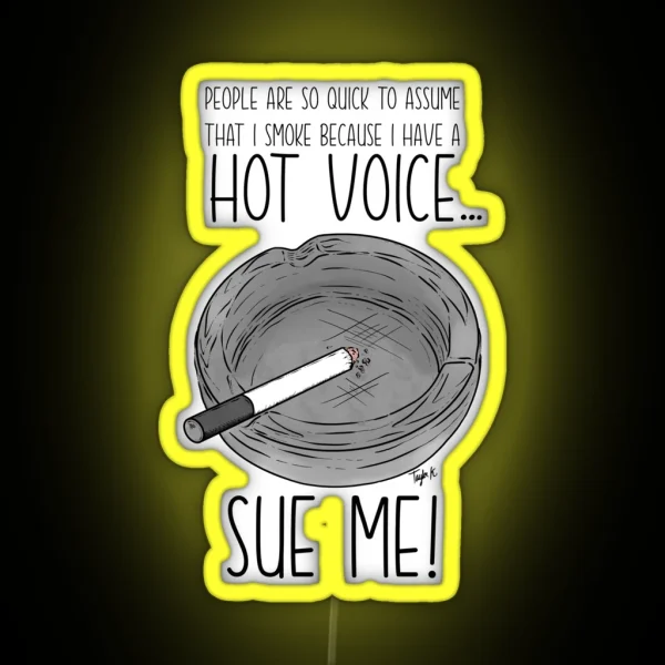 Sue Me RGB Neon Sign