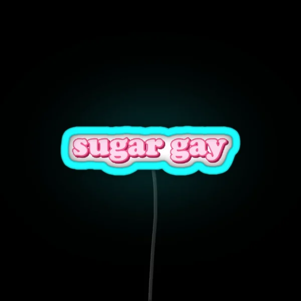 Sugar Gay RGB Neon Sign