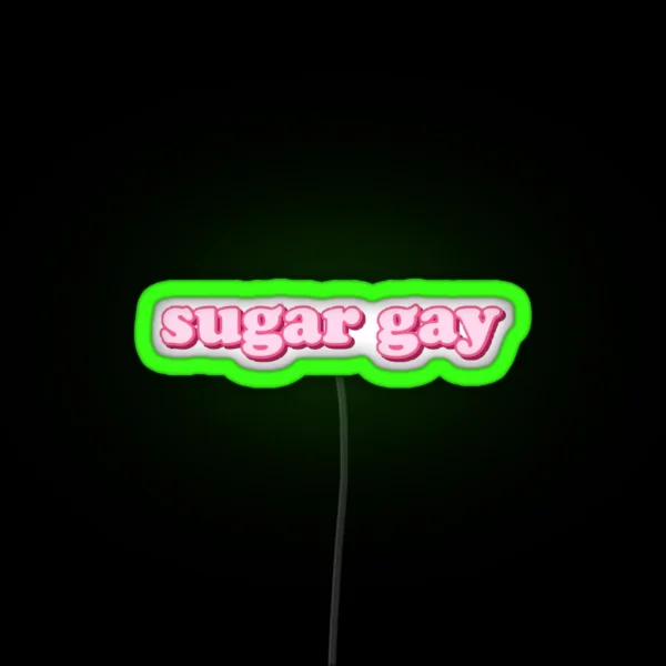 Sugar Gay RGB Neon Sign