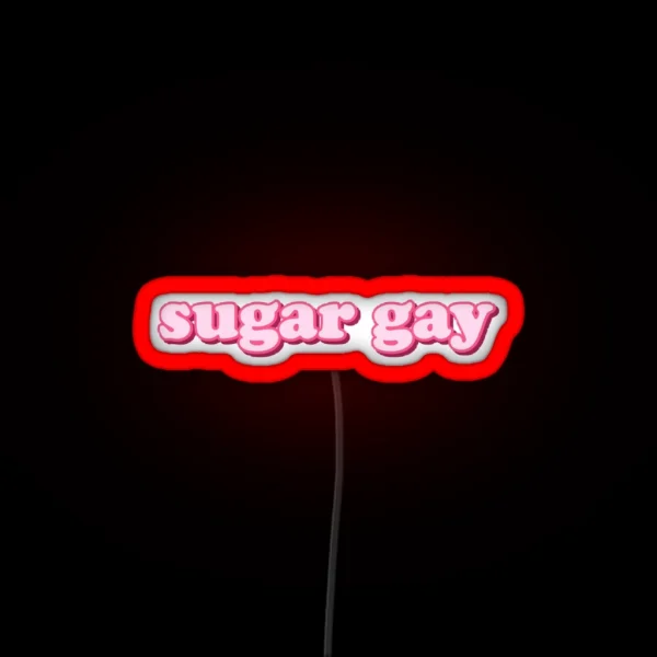 Sugar Gay RGB Neon Sign