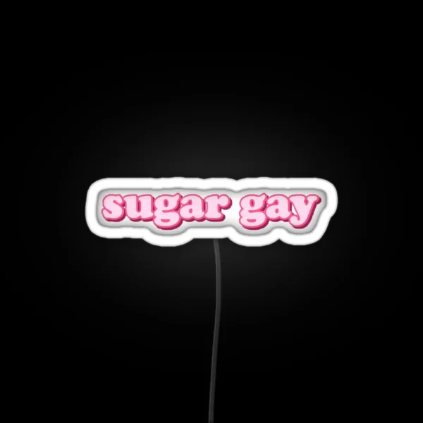 Sugar Gay RGB Neon Sign
