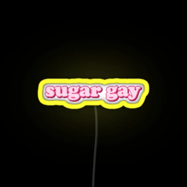 Sugar Gay RGB Neon Sign