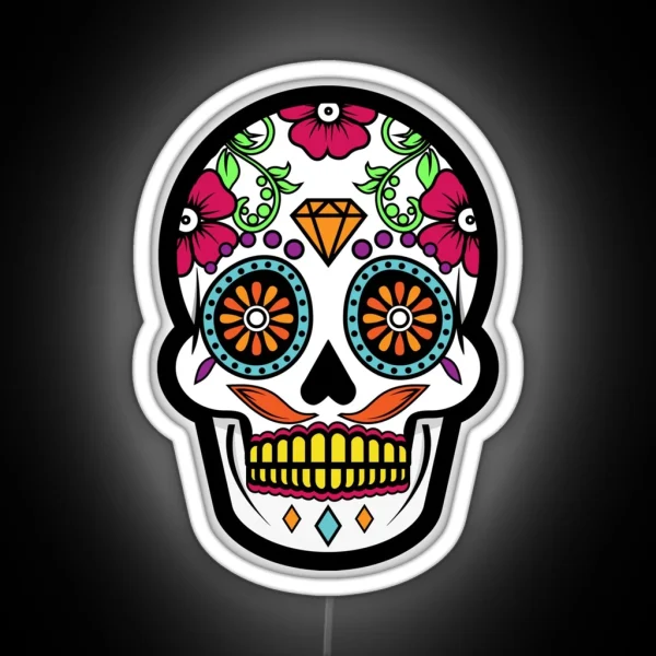SUGAR SKULL Copesthetic RGB Neon Sign