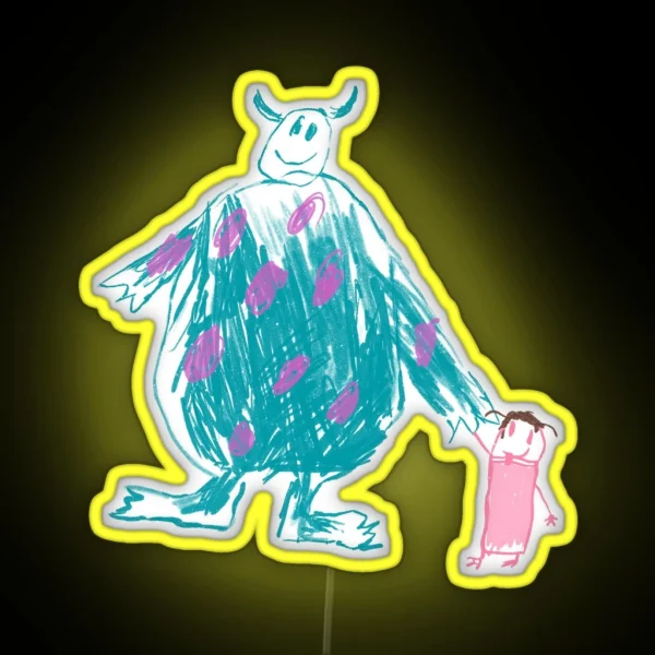 Sully And Boo RGB Neon Sign