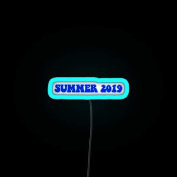 Summer 2019 RGB Neon Sign