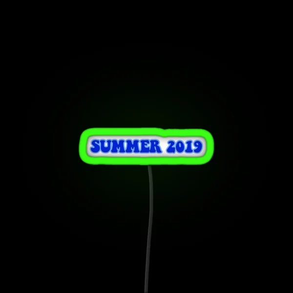 Summer 2019 RGB Neon Sign