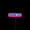 Vibrant Neon RGB LED Art Canvas Sign Decoration Summer Nights