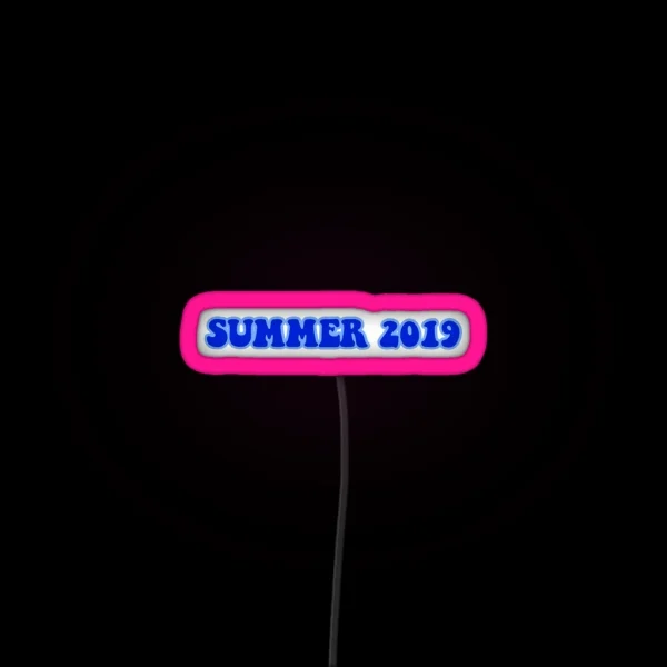 Summer 2019 RGB Neon Sign