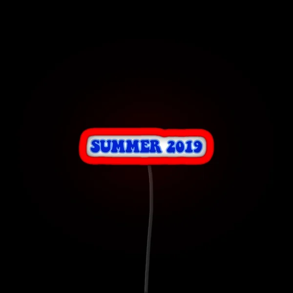 Summer 2019 RGB Neon Sign