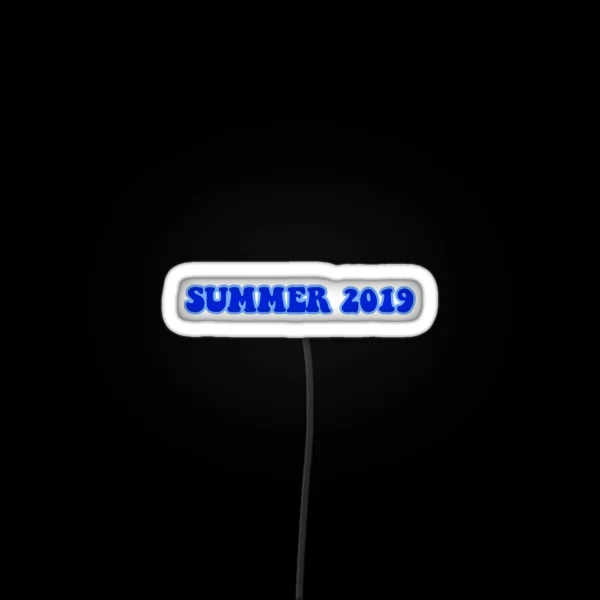 Summer 2019 RGB Neon Sign