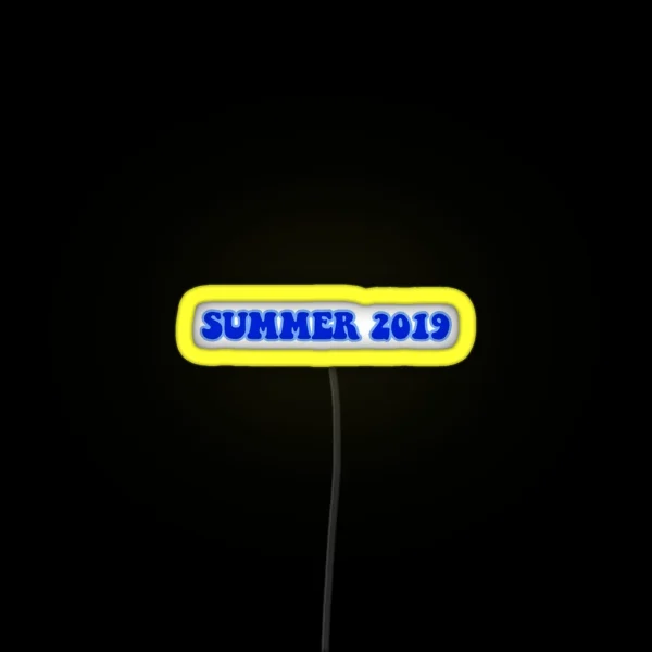 Summer 2019 RGB Neon Sign