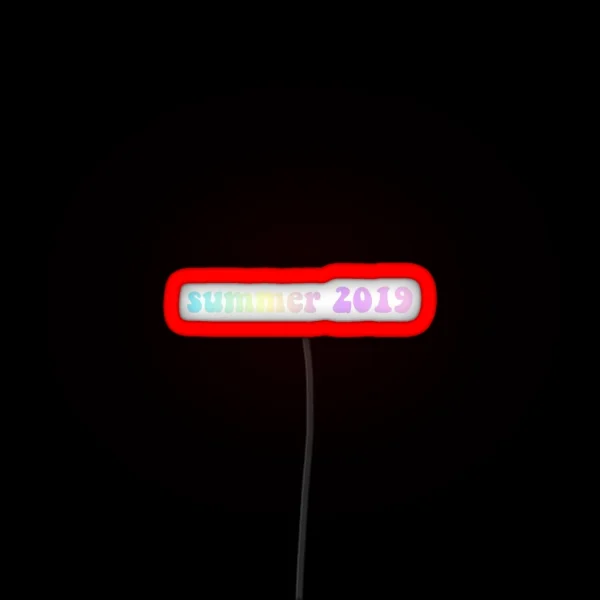 Summer 2019 RGB Neon Sign