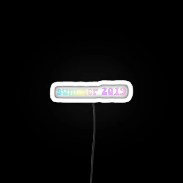 Summer 2019 RGB Neon Sign