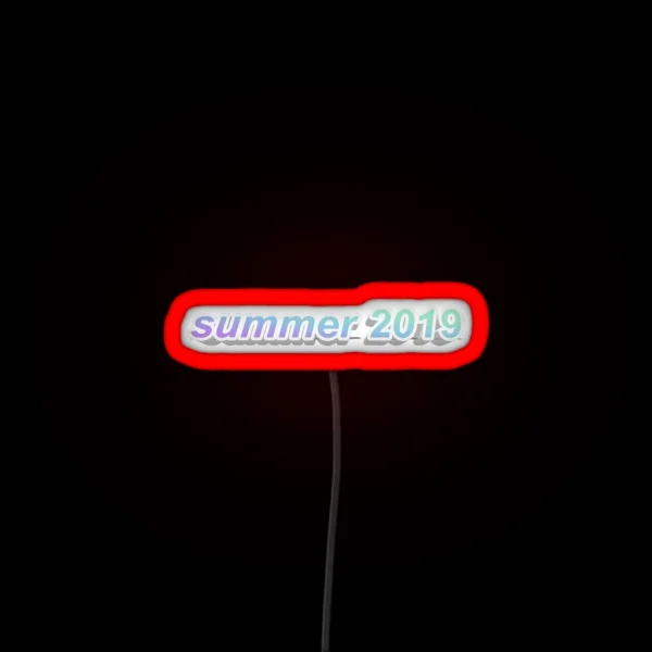 Summer 2019 RGB Neon Sign