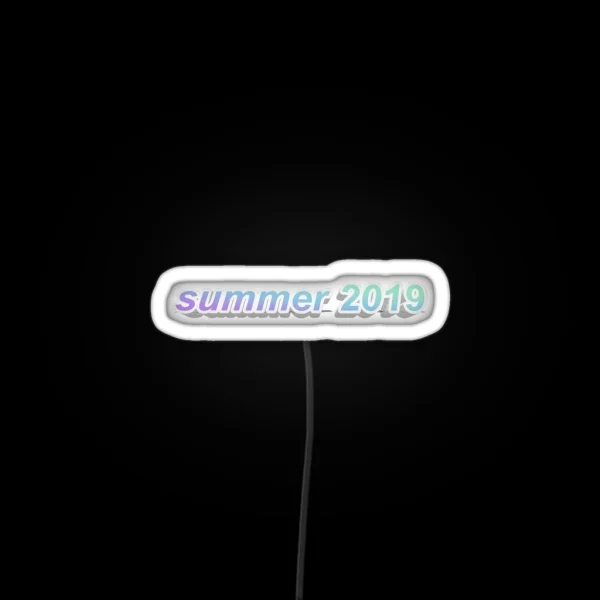 Summer 2019 RGB Neon Sign