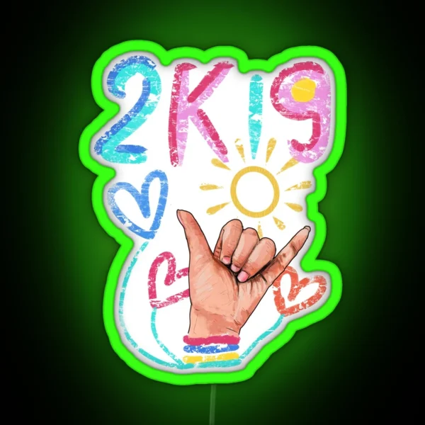Summer 2K19 RGB Neon Sign