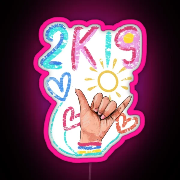 Summer 2K19 RGB Neon Sign